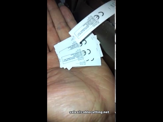 Mesin Pemotong Label Reben Automatik – Tingkatkan Kecekapan Barisan Pembungkusan Anda