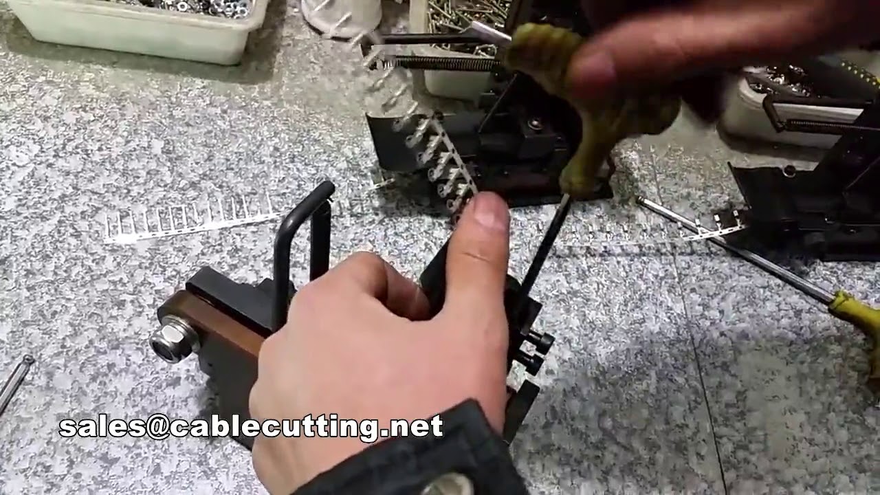 Video Pemasangan & Nyahpepijat Aplikator Mesin Crimping Terminal Acuan Mendatar