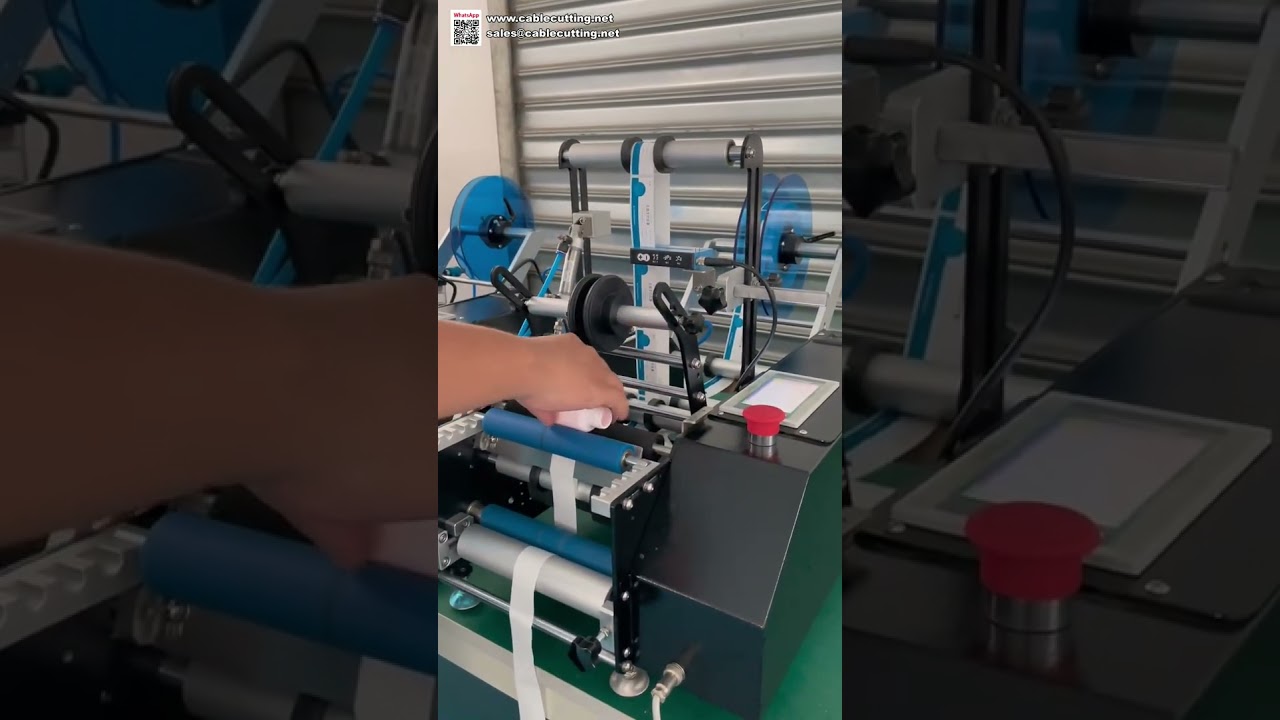 Mesin Pelabel Botol Bulat Automatik Separa – Pelabel Stiker Laju Boleh Laras untuk Kumpulan Kecil