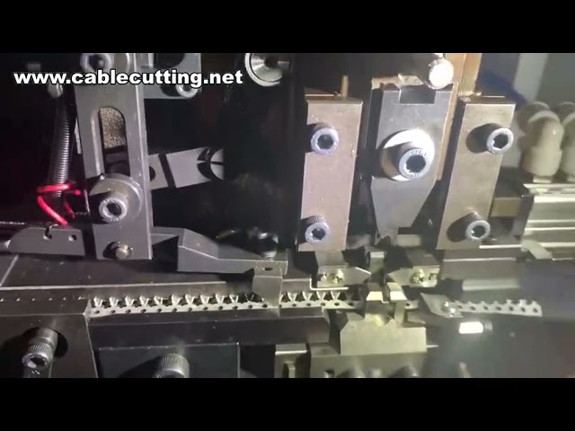 Fully Automatic Terminal Crimping Machine and Applicator for Wire Processing