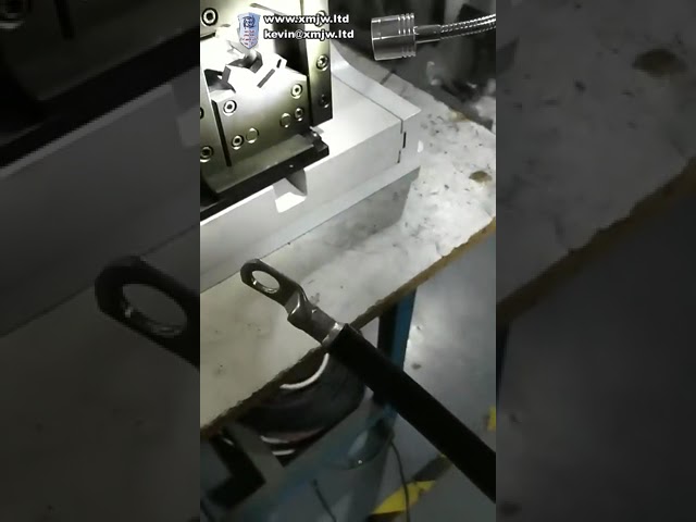 Semi-Auto Electric Cable End Ferrules Press Horizontal Terminal Lugs Making Machine