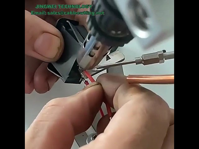 Semi-Automatic Wire Soldering Machine for Circuit Board Welding Equipment