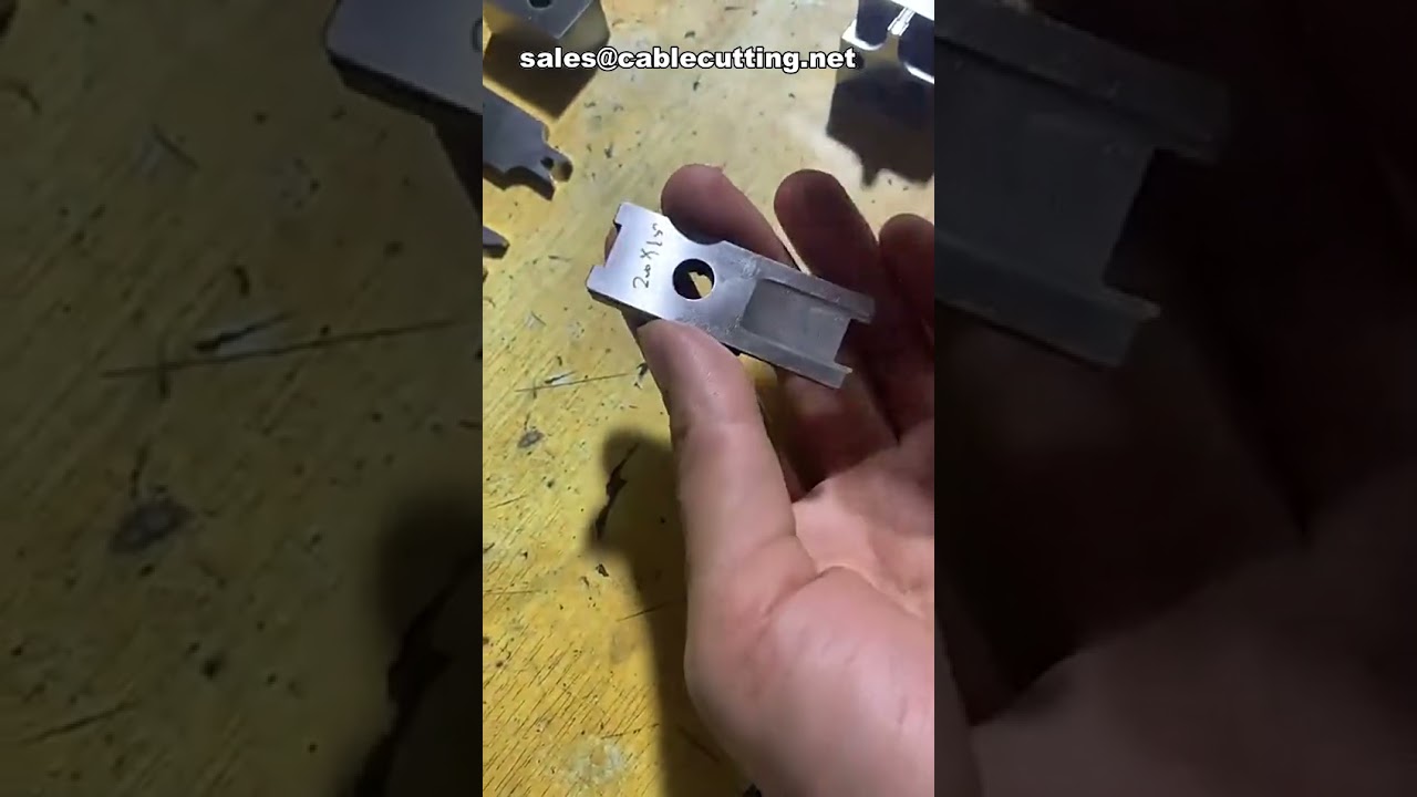 Acuan Pisau Tekan Sejuk Terminal Tersuai & Bilah Potong Acuan Terminal Otp untuk Crimping Automatik
