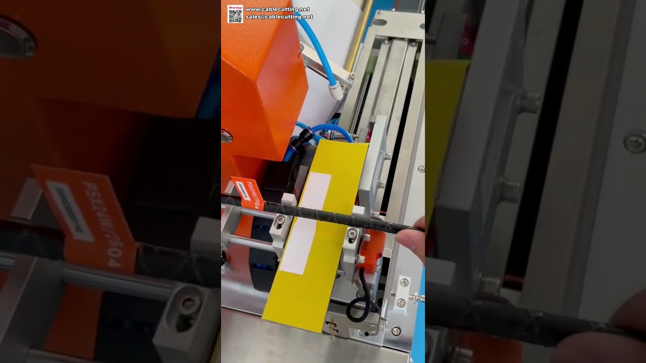 Mesin Pelabelan Wayar Lipat Tahan Lasak untuk Kabel Tebal | Alat Aplikator Stiker Berat