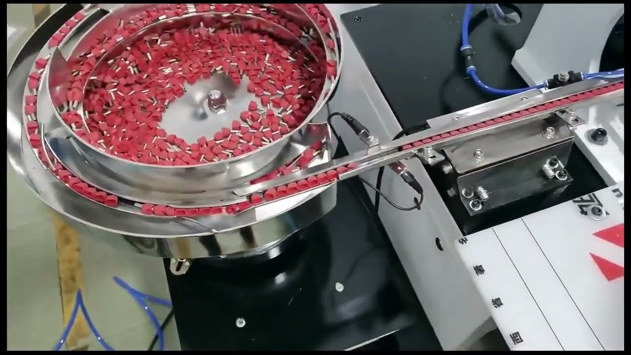 Semi-Automatic Feeding Single Particle Sanding Terminal Machine with Auto Crimping