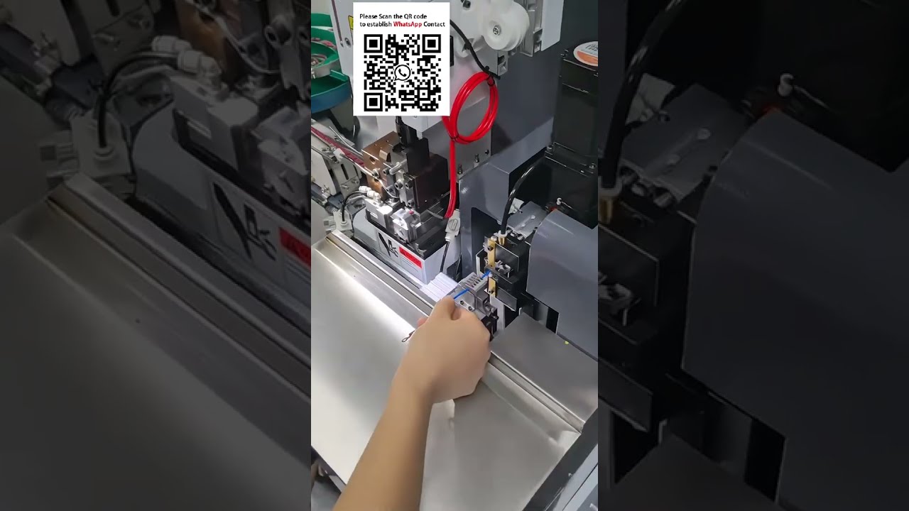 Mesin Stripping & Crimping Terminal Automatik untuk Pemprosesan Wayar Harness