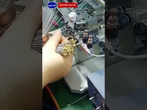 Automatic I-PEX Coaxial Cable Terminal Crimping Machine