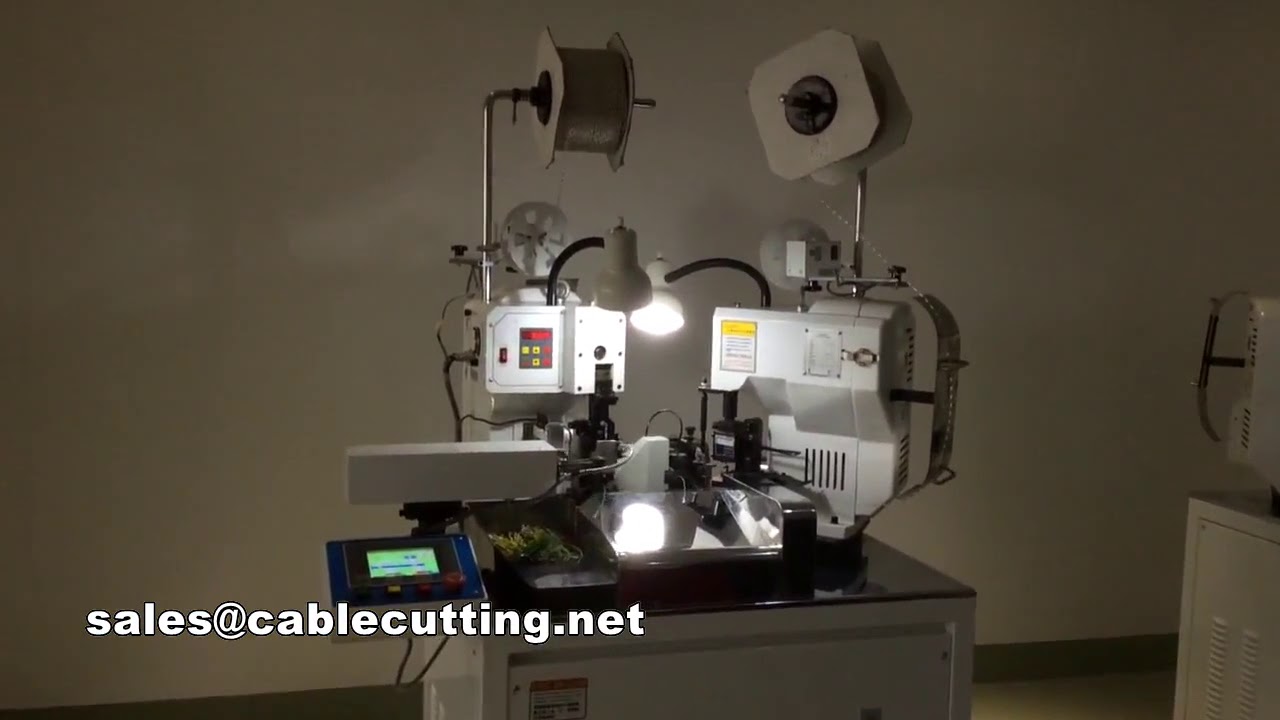 Mesin Crimping Terminal Automatik Penuh 200mm (18#) dengan Sistem Servo – Efisien & Tepat