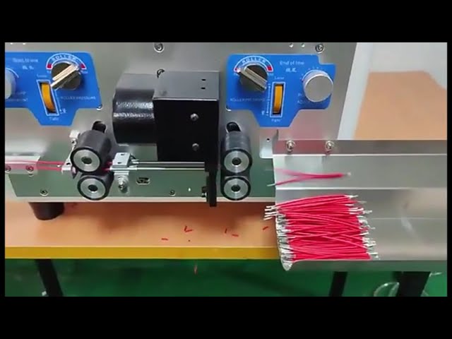 Mesin Lentur, Kupas, dan Potong Kabel Automatik | Mesin Kupas Kabel Koaksial