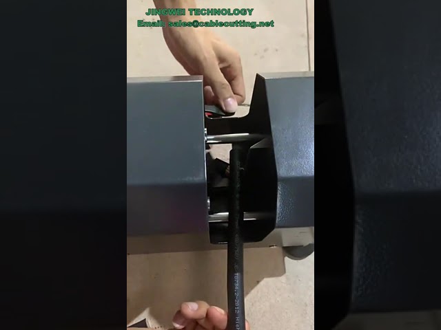 Pure pneumatic thread cutting machine with SKD11 material blade