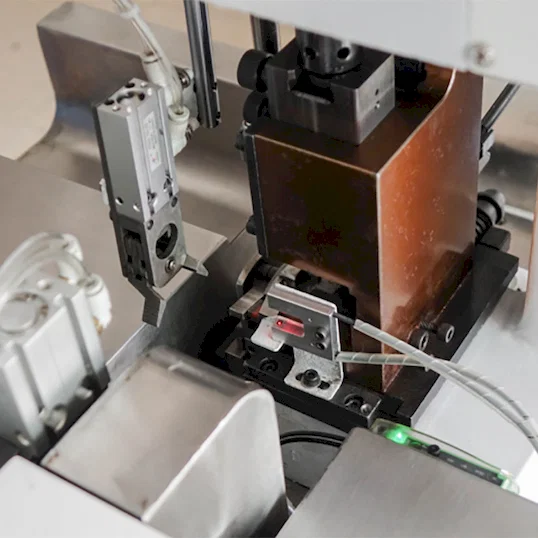 Auto Kabel Strip Crimp Twist Mesin Thumb