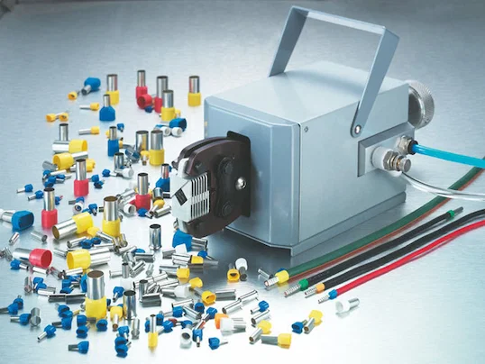 Pneumatic Terminal Crimping Machine 6-4 - Portable Crimping Tools