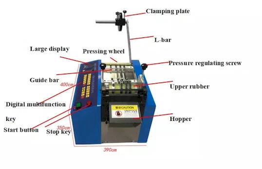 Steel Wayar Rope Mesin Pemotong WPM-ZCUT-100S Thumb